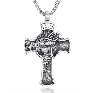Vintage Casual Cross Faith Necklace