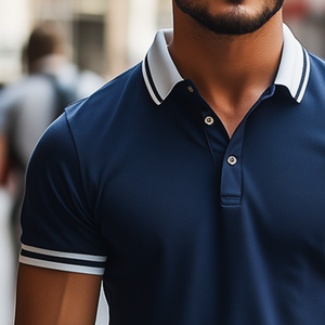 Men's Retro Casual Breathable Short-sleeved Polo Shirt