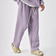 Men's Solid Color Drawstring Elastic Waist Straight Leg Sweatpants