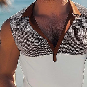 Men's Summer Classic Deep V Neck Tank Top