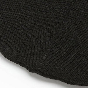 Men's Retro Solid Color Velvet Pullover Masked Velvet Hat
