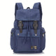 Men's Retro Outdoor Large Capacity Multi-Pocket Canvas Backpack