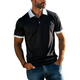 Men's Classic Business Casual Skin-friendly Mercerized Cotton POLO Shirt