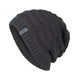 Men's Vintage Plush Lined Warm Knitted Hat