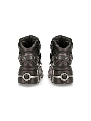 Punk Style Ankle Platform Boots
