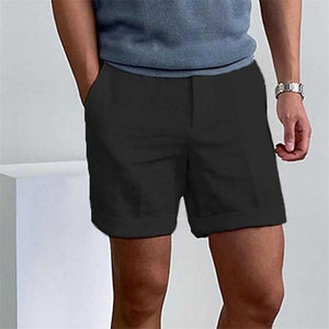 Men's Vintage Linen Beach Shorts