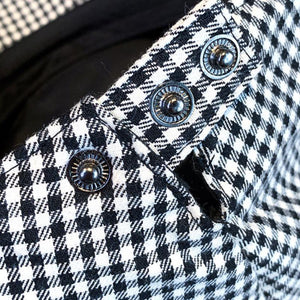 Men's Vintage British Houndstooth Beret