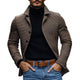 Men's Vintage Houndstooth Notch Lapel Single Breasted Slim Fit Blazer