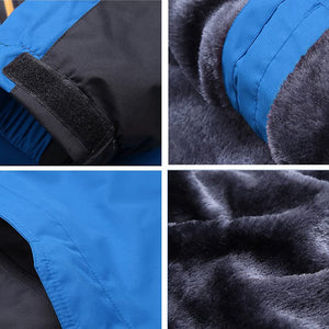 Men's Hoodie Jacket Ski Jacket Hiking Fleece Jacket Winter Outdoor