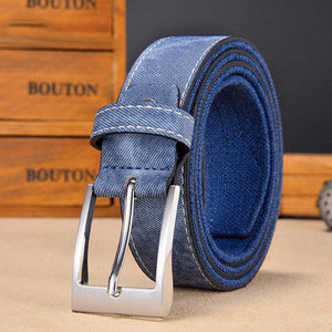 Men's Versatile Vintage Canvas Patchwork Belt