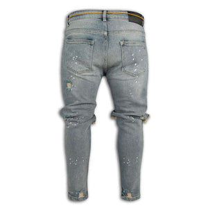 Men's Slim Fit Ripped Skinny Jeans