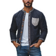 Men's Spring Fashion Retro Lace Splicing Cotton And Linen Long Sleeve Shirt
