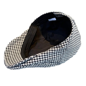 Men's Vintage British Houndstooth Beret