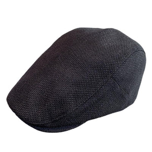 Men's Vintage Front Cotton Linen Beret