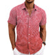 Men's Printed Hawaiian Short Sleeve Shirt