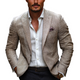 Men's Cotton And Linen Casual Blazer