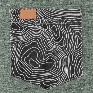 Men's Contrast Color Crew Neck Tank Top
