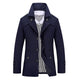 Men's Mid-length Lapel Trench Coat