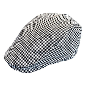 Men's Vintage British Houndstooth Beret
