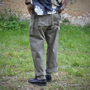 Men's Vintage Multi-pocket Straight-Leg Loose Cargo Trousers