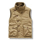 Men's Retro Casual Hunting Suits Plus Velvet Single Breasted Vest