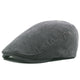 Men's Retro British Style Corduroy Forward Hat