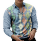 Men's Casual 3D Printed Lapel POLO Shirt