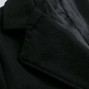 Men's British Style Slim Long Trench Coat