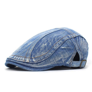 Men's Vintage Washed Forward Beret
