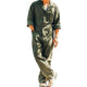 Men's Solid Multi-Pocket Overalls