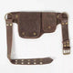 Men's Classic Vintage Adjustable PU Leather Belt Shoulder Bag
