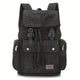 Men's Retro Outdoor Large Capacity Multi-Pocket Canvas Backpack