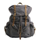 Men's Retro Outdoor Large Capacity Multi-Pocket Canvas Backpack