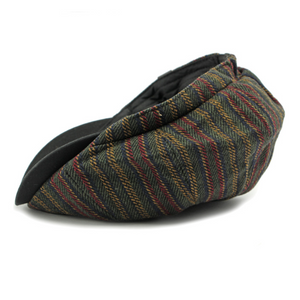 Men's Vintage Bohemian Striped Newsboy Hat