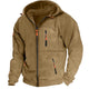 Men's Hoodie Full Zip Hoodie Fleece Hoodie