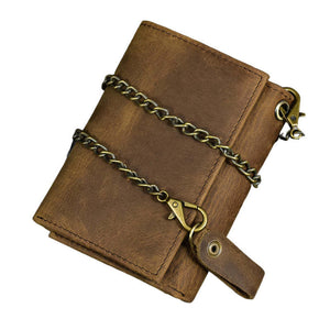 Men's Vintage Trifold Casual Genuine Leather Wallet