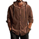 Men's Solid Color Casual Long Sleeve Hoodie