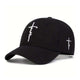 Men's Retro Casual Cross Faith Baseball Cap
