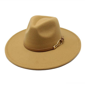 Men's British Retro Jazz Convex Woolen Hat