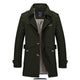 Men's Mid-length Lapel Trench Coat