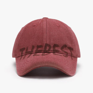 Men's Vintage Washed The Best Baseball Cap