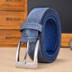 Men's Versatile Vintage Canvas Patchwork Belt