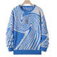 Men's Jacquard Crew Neck Knitted Sweater