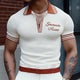 Men's Summer Fashion Polo Neck Slim Fit T-Shirt