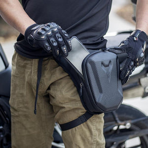 Men's Outdoor Cycling Motorcycle Waterproof Leg And Waist Bag