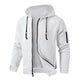 Men's Waffle Sport Hooded Jacket