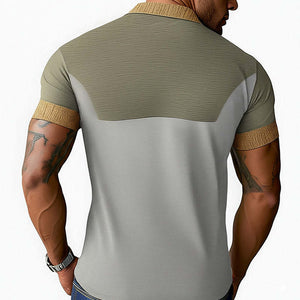 Men's Summer Skin Friendly And Comfortable Polo T-Shirt