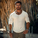Men's Casual Cotton Round Neck Slim Fit Long Sleeve T-Shirt