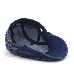 Men's Vintage Washed Forward Beret