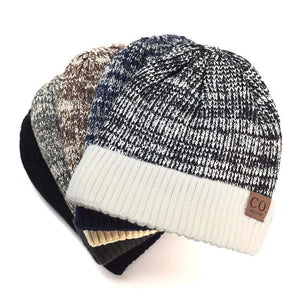 Men's Double Layer Wool Thick Warm Hat